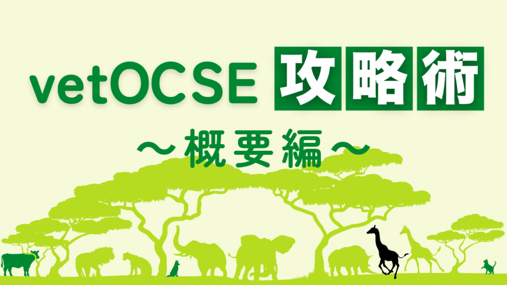 【獣医学生必見】vetOSCE(オスキー)直前ガイド|概要編